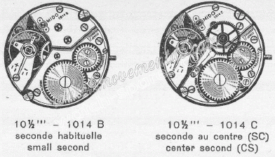 Mido 1014, Mido 1014A, Mido 1014B, Mido 1014C