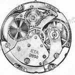 ETA 2858 watch movements