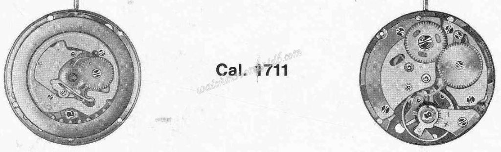 A Schild AS Calibre 1711 Watch Movements